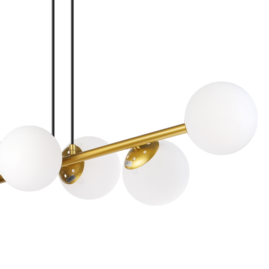 Brilagi - Lestenec na vrvici MALONY 6xE14/20W/230V zlate barve