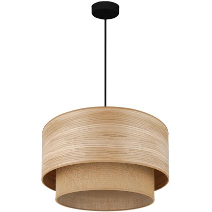Brilagi - Lestenec na vrvici MONTANA BOHO 1xE27/15W/230V pr. 45 cm rjava/črna