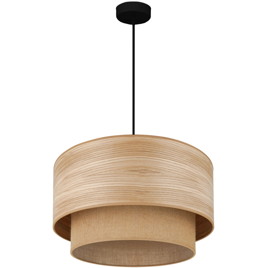 Brilagi - Lestenec na vrvici MONTANA BOHO 1xE27/15W/230V pr. 45 cm rjava/črna