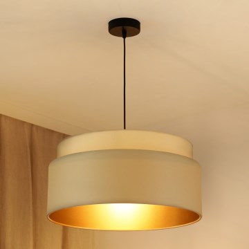 Brilagi - Lestenec na vrvici OREGON VEGE 1xE27/15W/230V pr. 45 cm bež