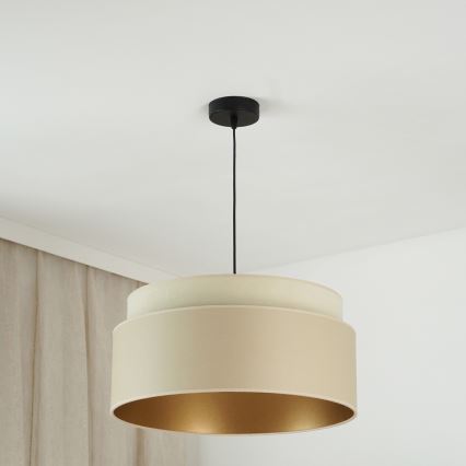 Brilagi - Lestenec na vrvici OREGON VEGE 1xE27/15W/230V pr. 45 cm bež