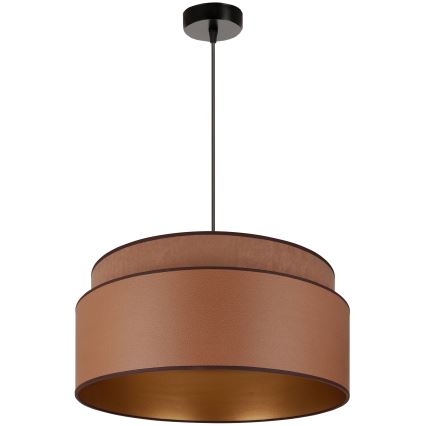 Brilagi - Lestenec na vrvici OREGON VEGE 1xE27/15W/230V pr. 45 cm rjava