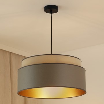 Brilagi - Lestenec na vrvici OREGON VEGE 1xE27/15W/230V pr. 45 cm siva
