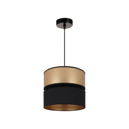 Brilagi - Lestenec na vrvici ROYAL 1xE27/15W/230V pr. 25 cm črna/zlata