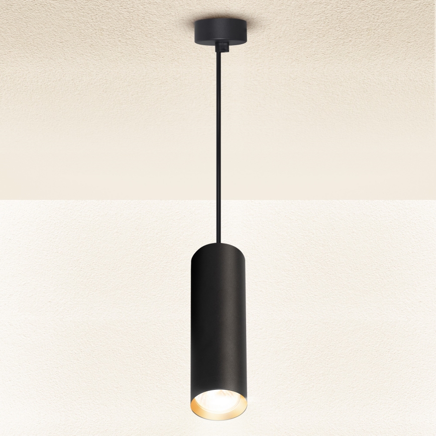 Brilagi - Lestenec na vrvici SELE 1xGU10/30W/230V črna/zlata