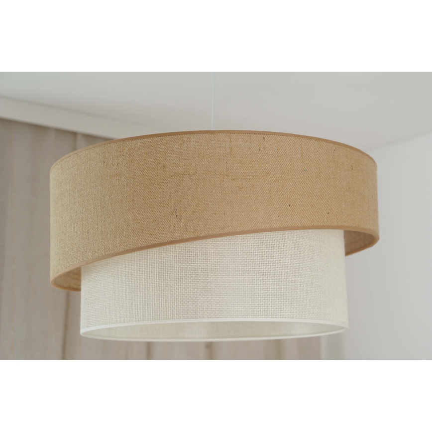 Brilagi - Lestenec na vrvici SHINE 1xE27/15W/230V pr. 50 cm bež/krem barva