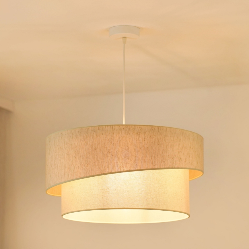 Brilagi - Lestenec na vrvici SHINE 1xE27/15W/230V pr. 50 cm krem barva