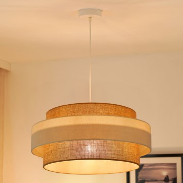 Brilagi - Lestenec na vrvici SPACE LIGHT 1xE27/15W/230V pr. 50 cm bež/krem barva