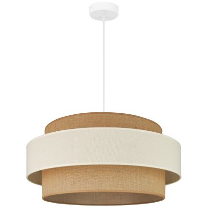 Brilagi - Lestenec na vrvici SPACE LIGHT 1xE27/15W/230V pr. 50 cm bež/krem barva