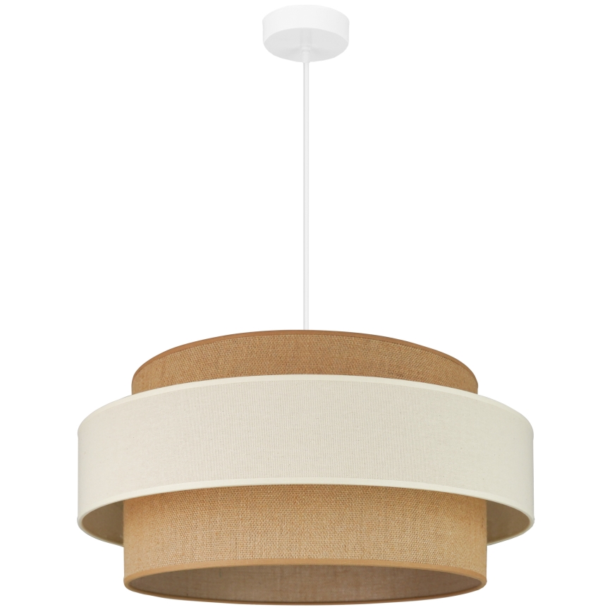 Brilagi - Lestenec na vrvici SPACE LIGHT 1xE27/15W/230V pr. 50 cm bež/krem barva