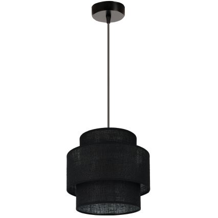 Brilagi - Lestenec na vrvici SPACE YUTE 1xE27/15W/230V pr. 25 cm črna