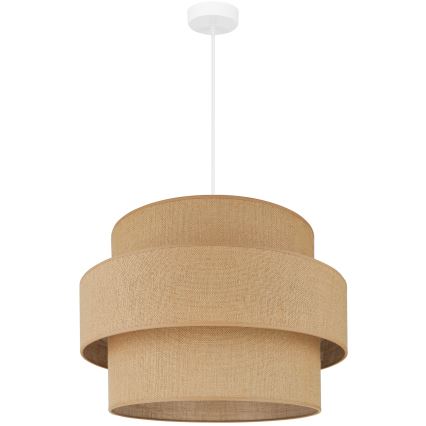 Brilagi - Lestenec na vrvici SPACE YUTE 1xE27/15W/230V pr. 50 cm bež/bela