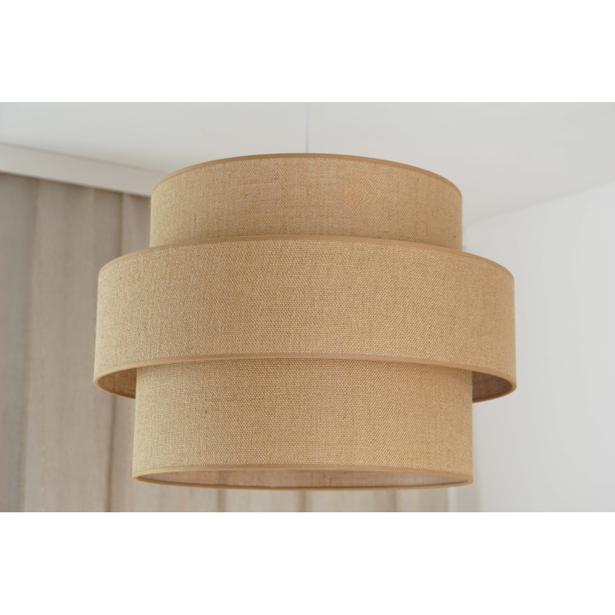 Brilagi - Lestenec na vrvici SPACE YUTE 1xE27/15W/230V pr. 50 cm bež/bela