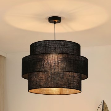 Brilagi - Lestenec na vrvici SPACE YUTE 1xE27/15W/230V pr. 50 cm črna