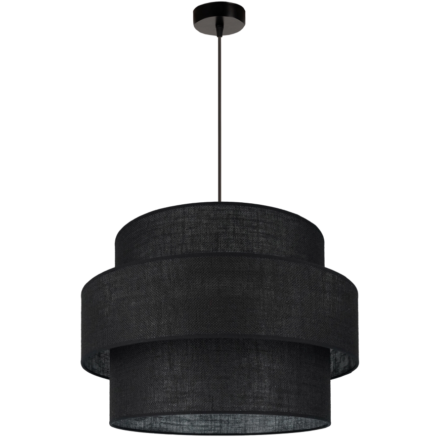 Brilagi - Lestenec na vrvici SPACE YUTE 1xE27/15W/230V pr. 50 cm črna
