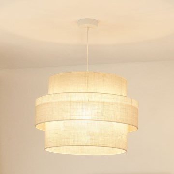 Brilagi - Lestenec na vrvici SPACE YUTE 1xE27/15W/230V pr. 50 cm krem barva/bela