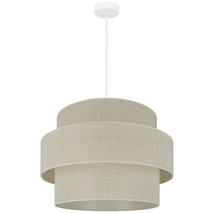 Brilagi - Lestenec na vrvici SPACE YUTE 1xE27/15W/230V pr. 50 cm krem barva/bela