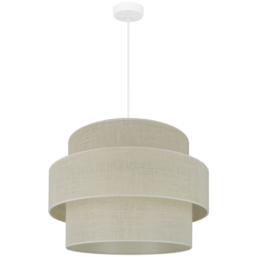 Brilagi - Lestenec na vrvici SPACE YUTE 1xE27/15W/230V pr. 50 cm krem barva/bela
