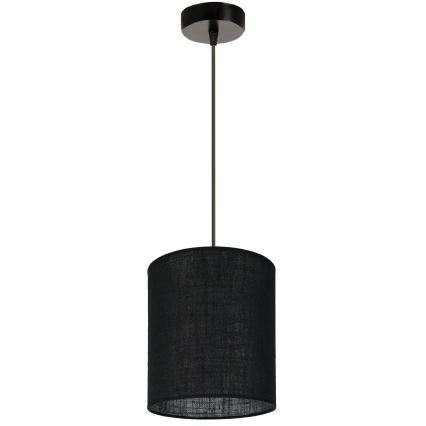 Brilagi - Lestenec na vrvici TUBES 1xE27/15W/230V pr. 20 cm črna