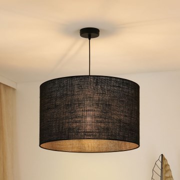 Brilagi - Lestenec na vrvici TUBES ROLLER 1xE27/15W/230V pr. 50 cm črna