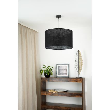 Brilagi - Lestenec na vrvici TUBES ROLLER 1xE27/15W/230V pr. 50 cm črna
