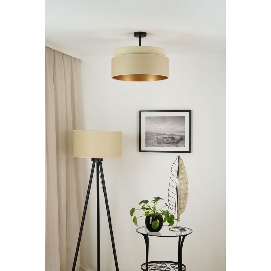 Brilagi - Lestenec OREGON VEGE 1xE27/15W/230V pr. 45 cm bež