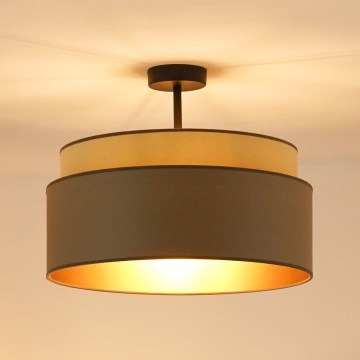 Brilagi - Lestenec OREGON VEGE 1xE27/15W/230V pr. 45 cm siva