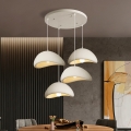 BRILAGI - Lestenec s kablom WABI SABI 4xE27/60W/230V bela