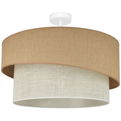 Brilagi - Lestenec SHINE 1xE27/15W/230V pr. 50 cm bež/krem barva