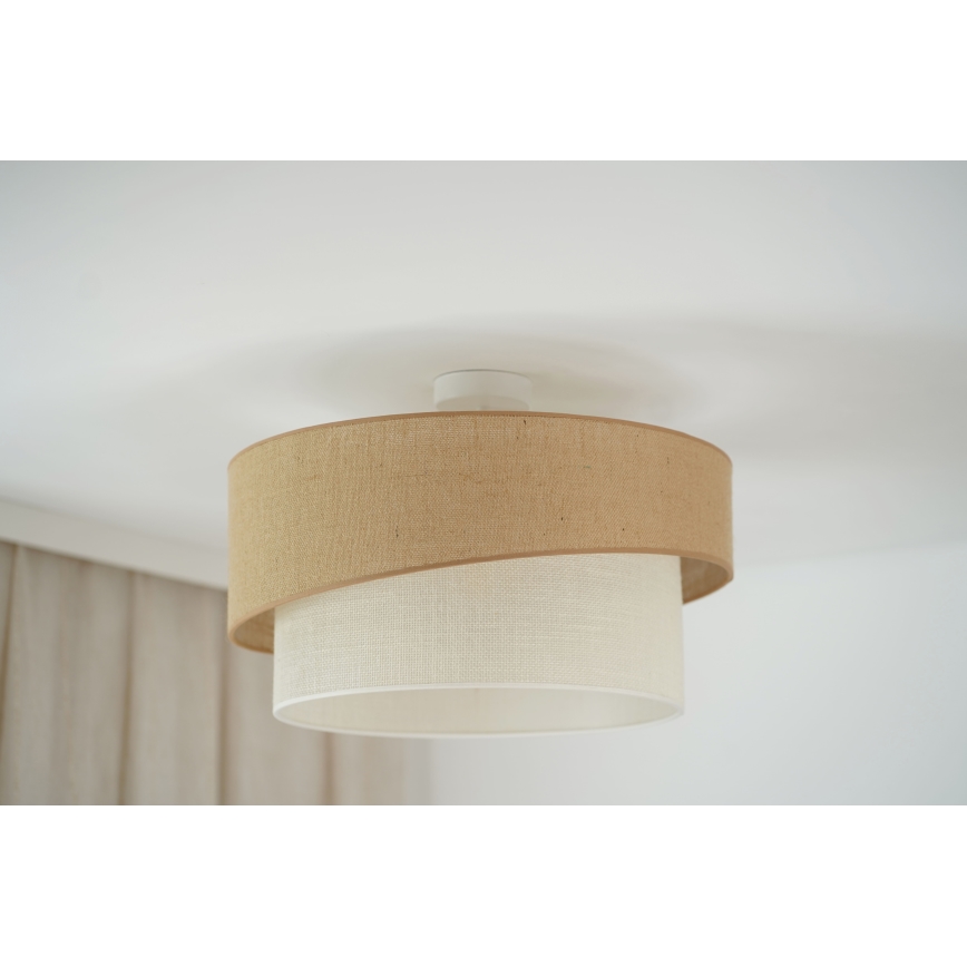 Brilagi - Lestenec SHINE 1xE27/15W/230V pr. 50 cm bež/krem barva