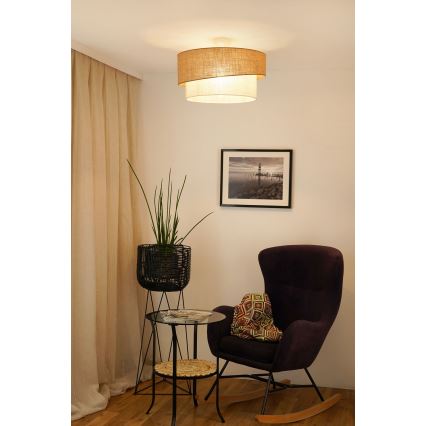 Brilagi - Lestenec SHINE 1xE27/15W/230V pr. 50 cm bež/krem barva