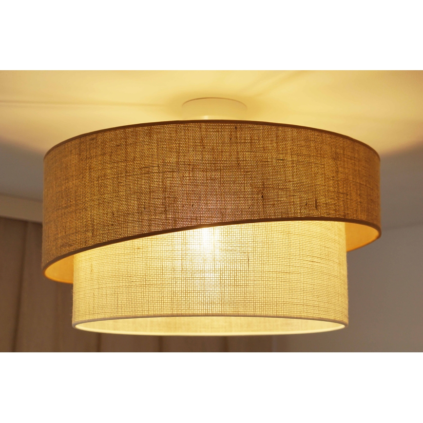 Brilagi - Lestenec SHINE 1xE27/15W/230V pr. 50 cm bež/krem barva