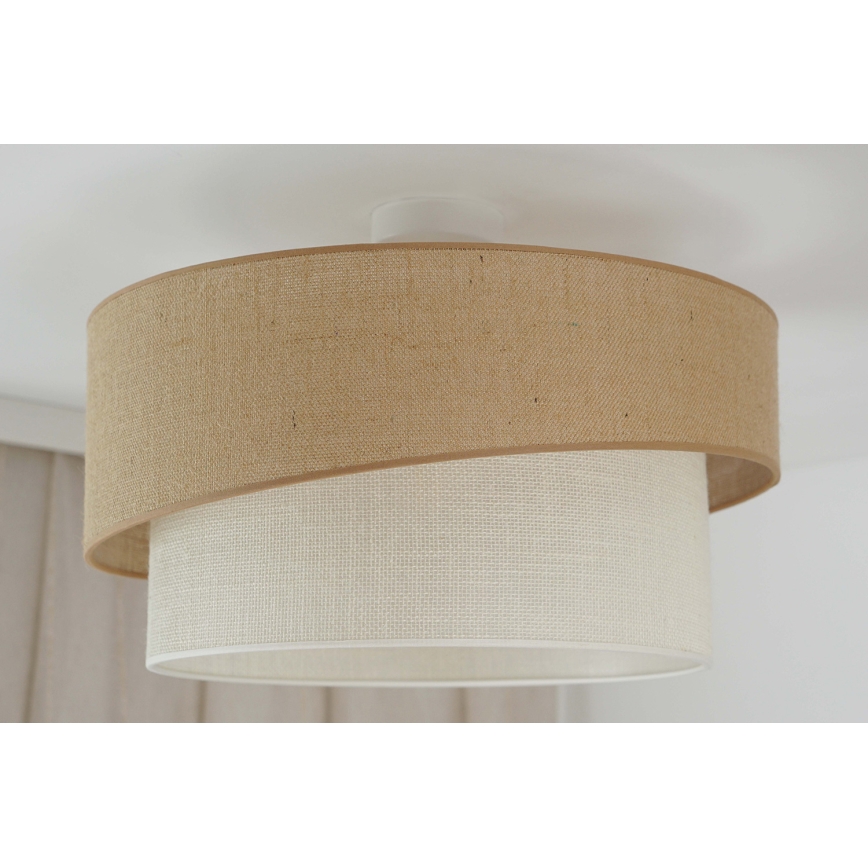 Brilagi - Lestenec SHINE 1xE27/15W/230V pr. 50 cm bež/krem barva