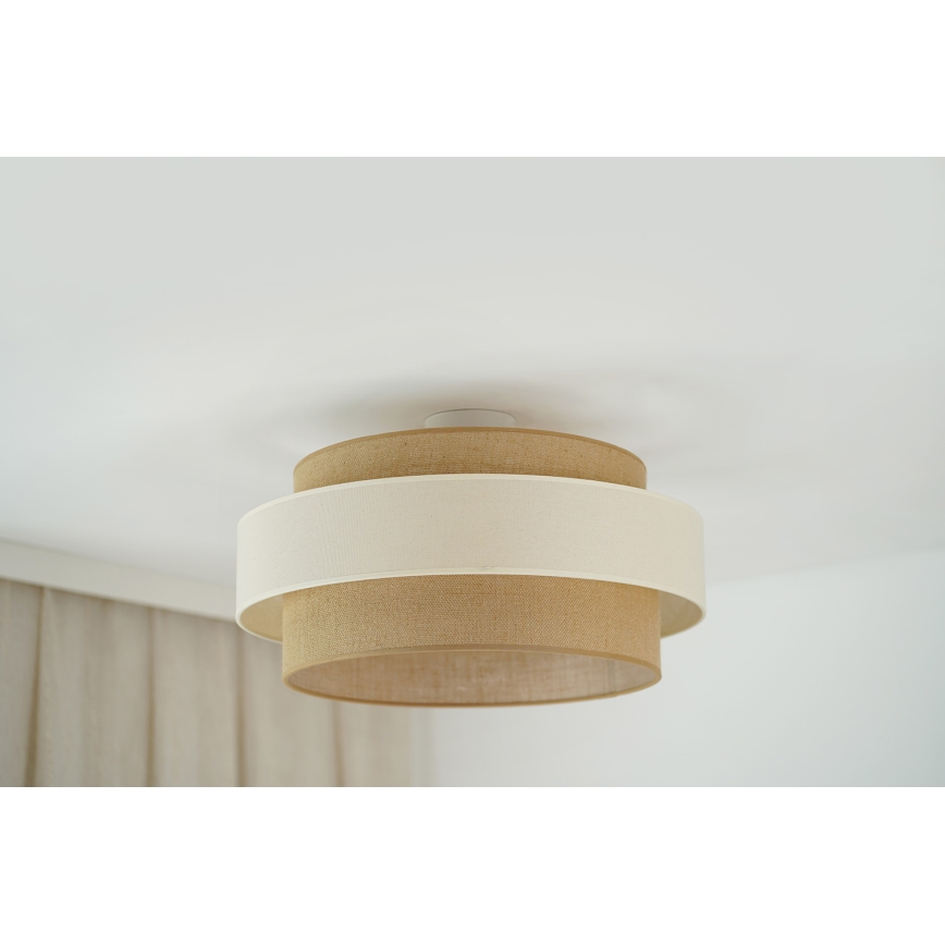 Brilagi - Lestenec SPACE LIGHT 1xE27/15W/230V pr. 50 cm bež/krem barva