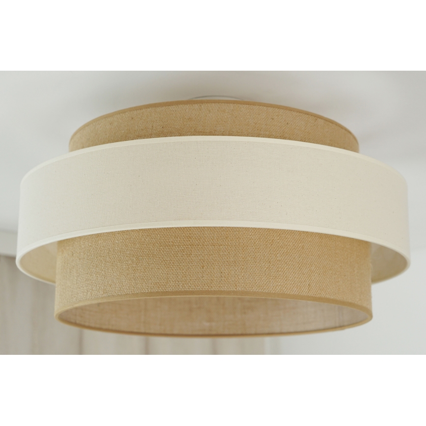 Brilagi - Lestenec SPACE LIGHT 1xE27/15W/230V pr. 50 cm bež/krem barva