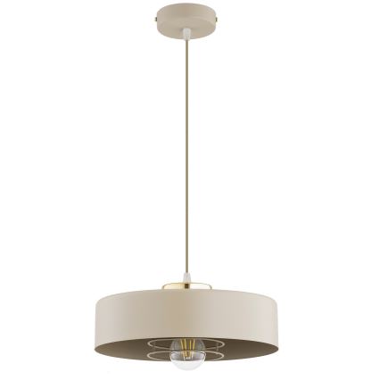 Brilagi - Lestenec z obesnim kablom 1xE27/60W/230V Ø 30 cm bež/zlata