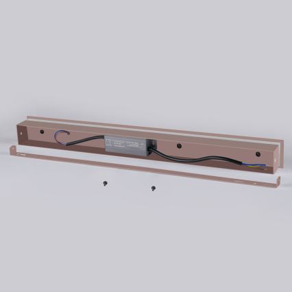 Brilagi - LED zunanja stenska svetilka LINEAR LED/12W/230V 3000K IP65 50 cm rjava CRI 90