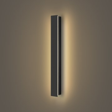 Brilagi - LINEAR LED zunanje stensko svetilo, 12 W, 230 V, 3000 K, IP65, 50 cm, črne barve
