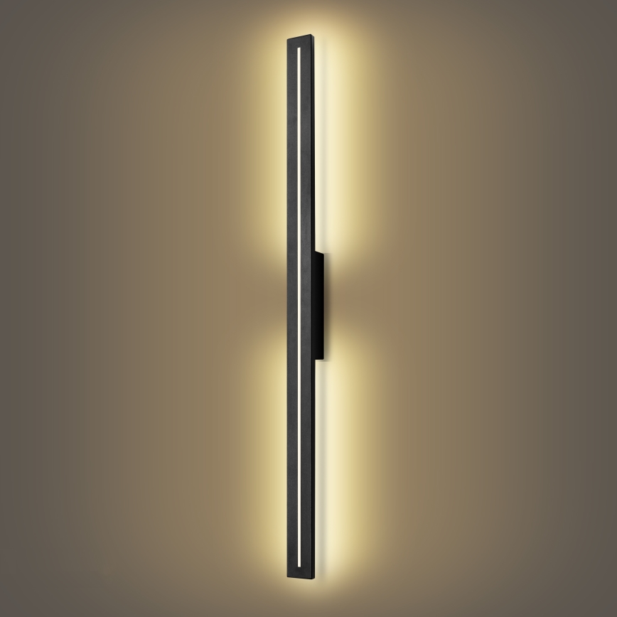 Brilagi - LINEO LED zunanji stenski svetilec, 24 W, 230 V, 3000 K, IP65, 100 cm, črna