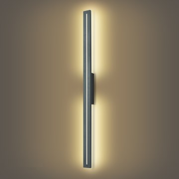 Brilagi - LINEO zunanja stenska svetilka LED/24W/230V 3000K IP65 100 cm antracit