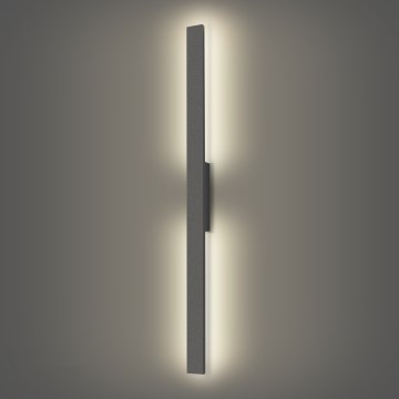 Brilagi - LUNA LED zunanja stenska svetilka 24W/230V 4000K IP65 100 cm antracit
