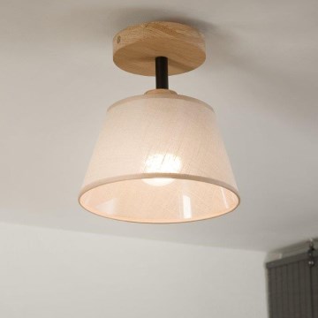 Brilagi - Nadgradni lestenec ANTHONY 1xE14/60W/230V hrast/bež