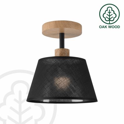Brilagi - Nadgradni lestenec ANTHONY 1xE14/60W/230V hrast/črna