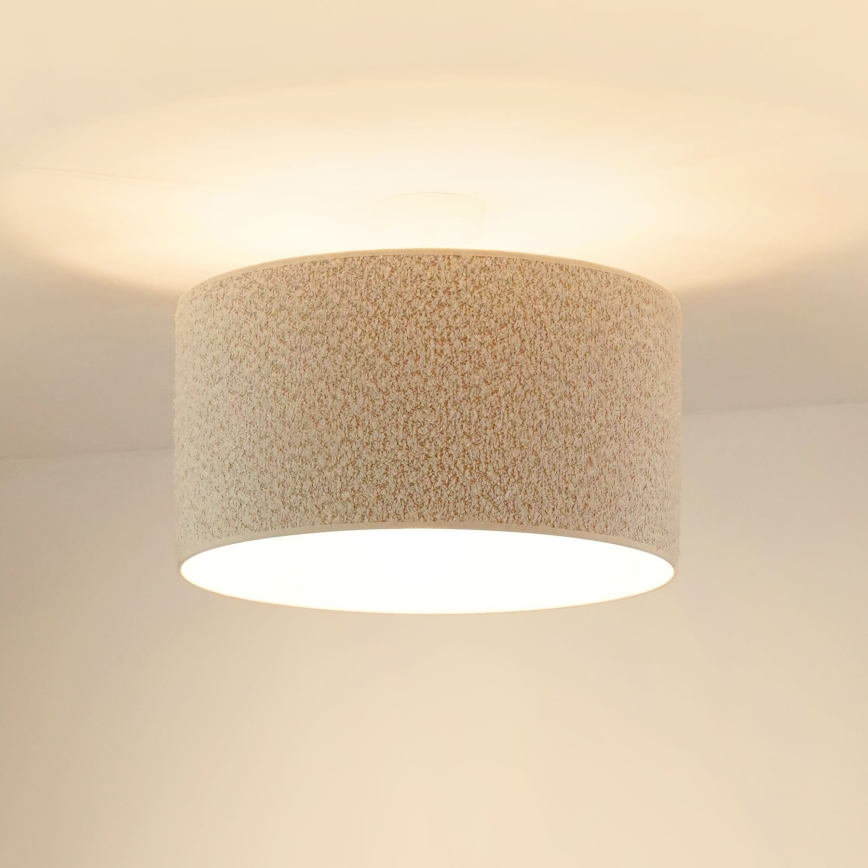 Brilagi - Nadgradni lestenec BOUCLE ROLLER 1xE27/15W/230V pr. 45 cm krem barva
