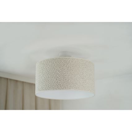 Brilagi - Nadgradni lestenec BOUCLE ROLLER 1xE27/15W/230V pr. 45 cm krem barva