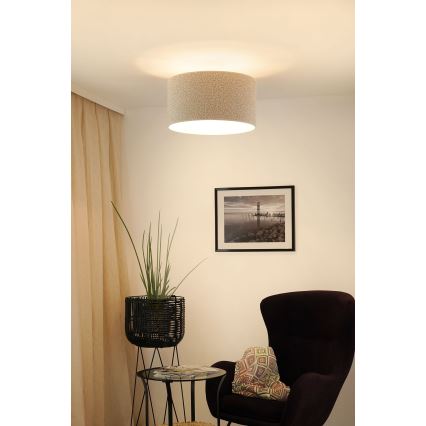 Brilagi - Nadgradni lestenec BOUCLE ROLLER 1xE27/15W/230V pr. 45 cm krem barva