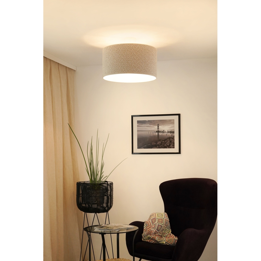 Brilagi - Nadgradni lestenec BOUCLE ROLLER 1xE27/15W/230V pr. 45 cm krem barva