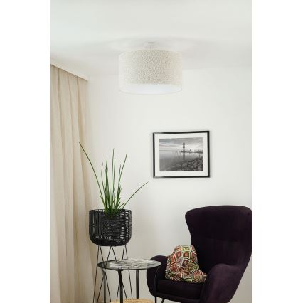Brilagi - Nadgradni lestenec BOUCLE ROLLER 1xE27/15W/230V pr. 45 cm krem barva