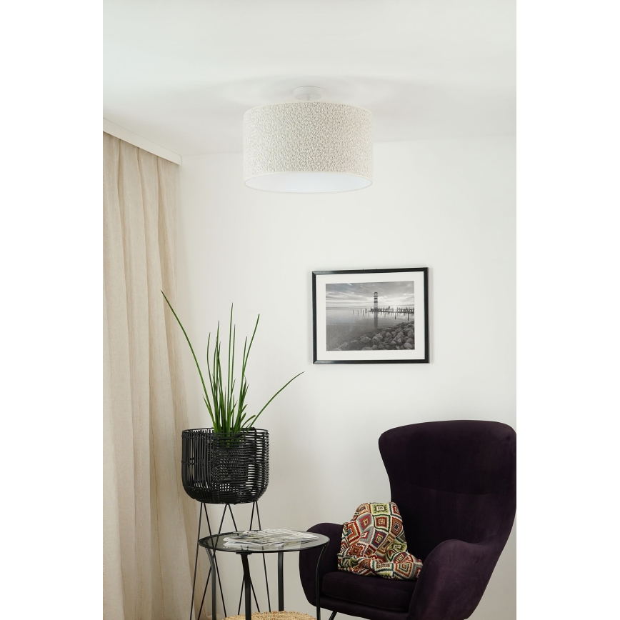 Brilagi - Nadgradni lestenec BOUCLE ROLLER 1xE27/15W/230V pr. 45 cm krem barva