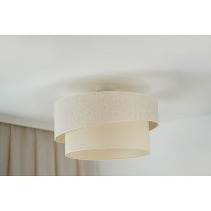 Brilagi - Nadgradni lestenec SHINE 1xE27/15W/230V pr. 50 cm krem barva